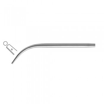 Suction Tube Stainless Steel, 18 cm - 7" Diameter 3.0 mm Ø